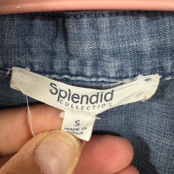 Splendid Denim Jumpsuit - Picture 2 of 3